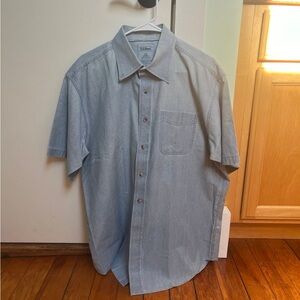 LL Bean Short-Sleeve Button-up